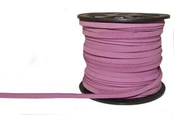 6 MM CUERO PLANO CARRETE X 45 MTS LILA