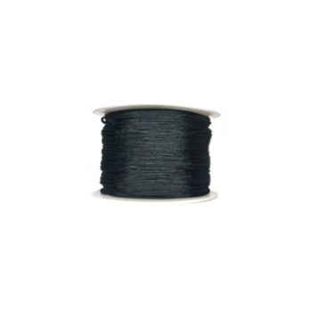 1.5MM NEGRO#900 HILO SUAVE DE JOYERIA ROLLOx100MTRS APROX (VENTA X ROLLO)