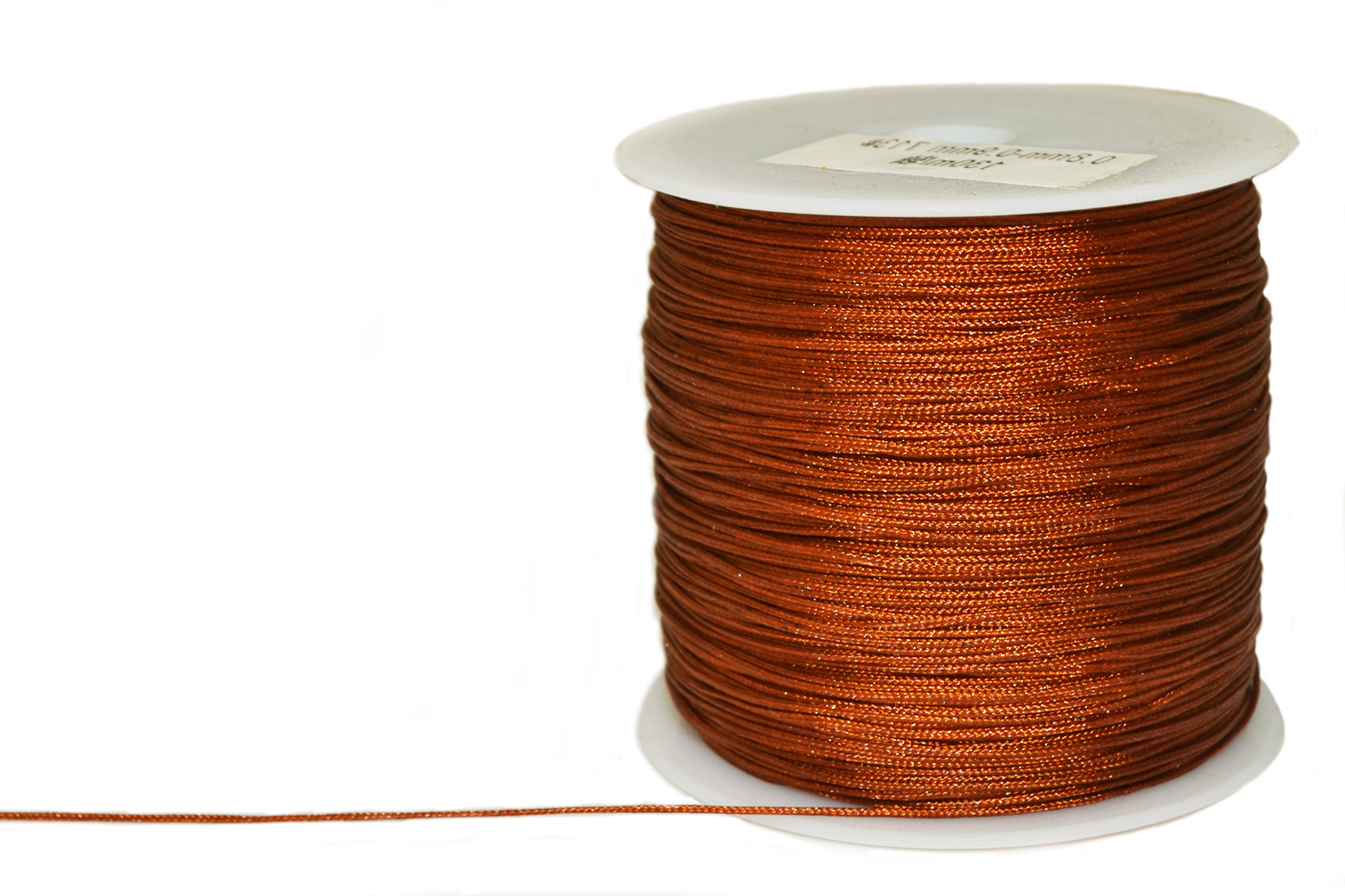 2,0MM CAOBA#713 HILO SUAVE DE JOYERIA ROLLOx120MTRS APROX. (VENTA X ROLLO)