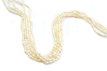 PERLA DE RIO CULTIVADA 2-3MM (VENTA POR SARTA)