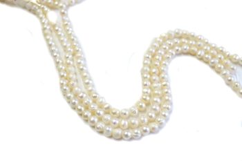 PERLA DE RIO CULTIVADA 4-5MM (VENTA POR SARTA)