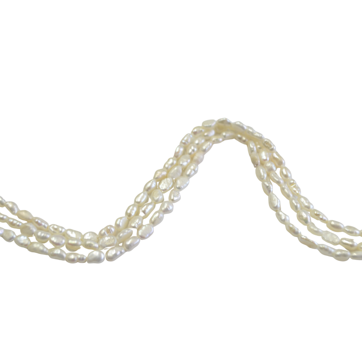 PERLA DE RIO CULTIVADA ARROCITO 2-3MM (VENTA POR SARTA)