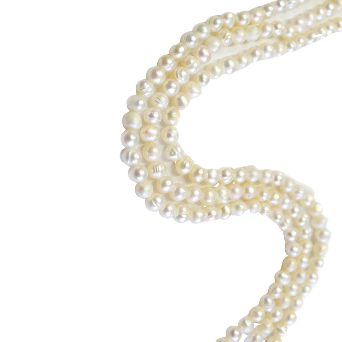 PERLA DE RIO CULTIVADA 4-5MM (VENTA POR SARTA)